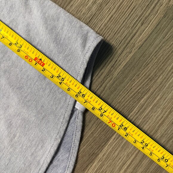 Lululemon Men's All Town Buttondown Shirt - Light Blue - Picture 6 of 6